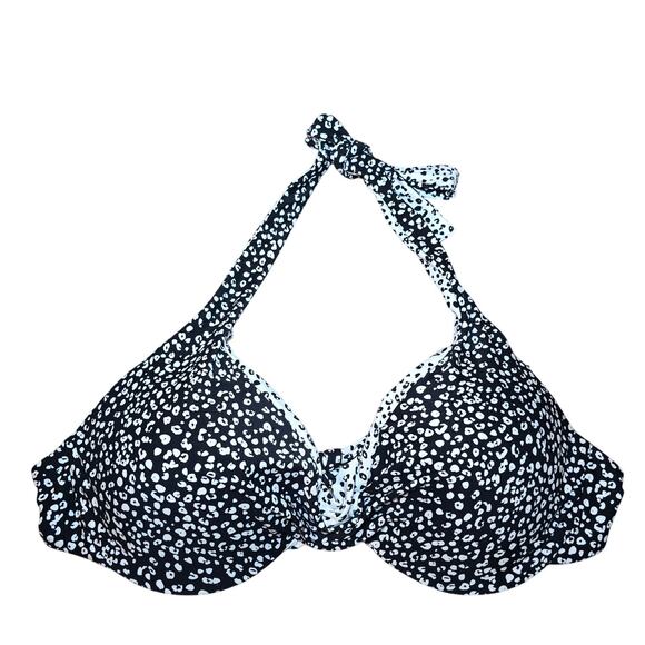 NWT Coco Reef Bra Sized Twist Reversible Underwire Bikini Top 32/34D - Picture 4 of 4